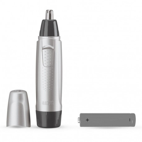 "Braun EN 10, Nasen-/Ohrenhaartrimmer (silber/schwarz)"