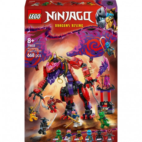 "LEGO 71832 Ninjago Chaosdrache Donnerzahn"