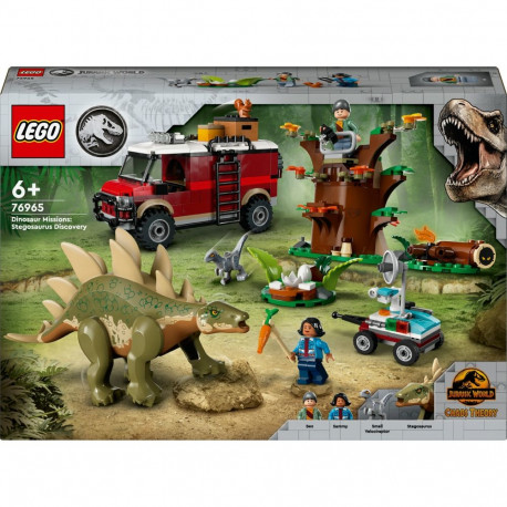 "LEGO 76965 Jurassic World Dinosaurier Missionen: Entdeckung des Stegosaurus"