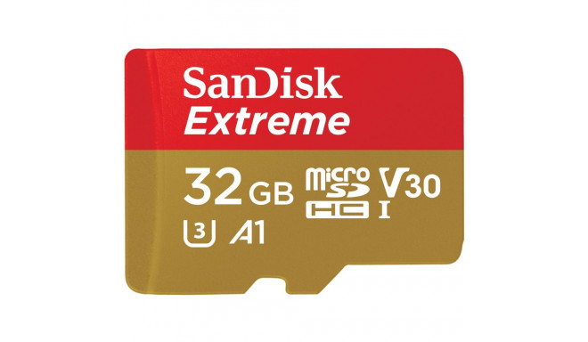 "CARD SanDisk Speicherkarte microHC-Card Extrem 32 GB"