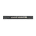 "24+4P Zyxel GS1920-24V2 M RM"