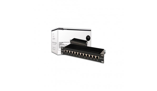 Digitus Patch panel 10" 1U 12x RJ-45 kat. 6 LSA (DN-91612S)