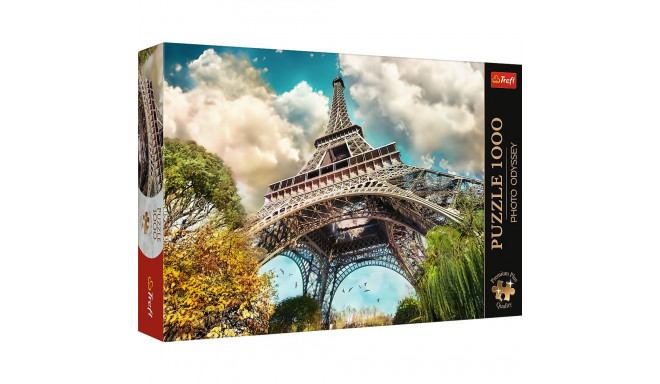TREFL Premium Plus Puzzle Eiffel Tower in Paris, France, 1000 pcs