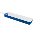 Hyper HyperDrive Flex 4 Port USB-C Hub, White/Blue | HD5201BUGL