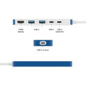 Hyper HyperDrive Flex 5 Port USB-C Hub, Blue | Hyper