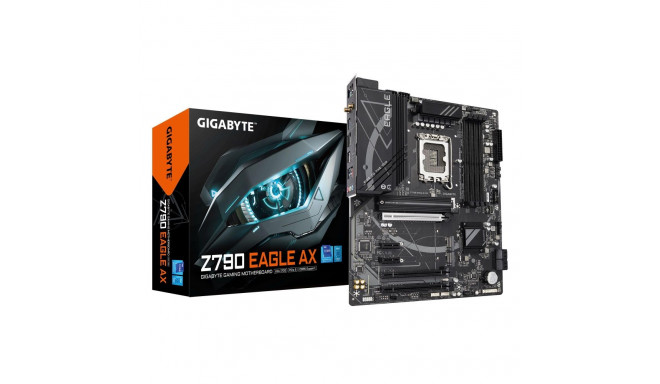 Mainboard|GIGABYTE|Intel Z790|LGA1700|ATX|Memory DDR5|Memory slots 4|Z790EAGLEAX1.1
