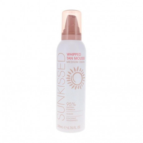 SUNKISSED WHIPPED TAN MOUSSE MEDIUM DARK SPRAY 200ML VAPORIZADOR
