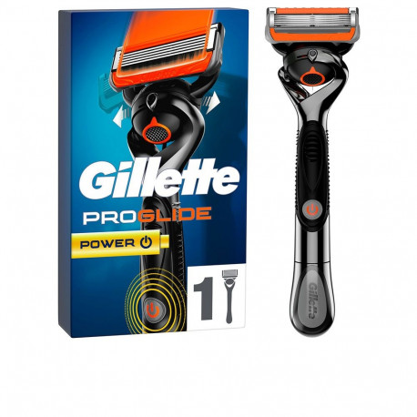 GILLETTE FUSION PROGLIDE POWER máquina + 1 recambio