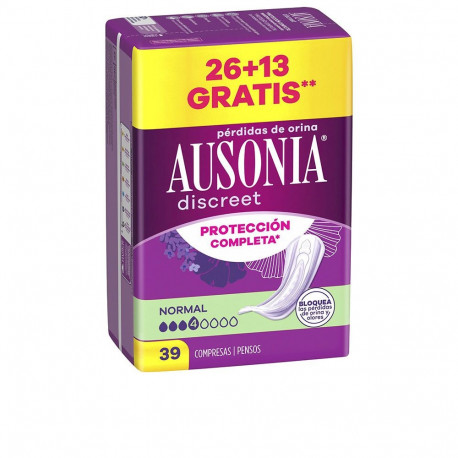Ausonia Discreet pidamatussidemed normal 39tk
