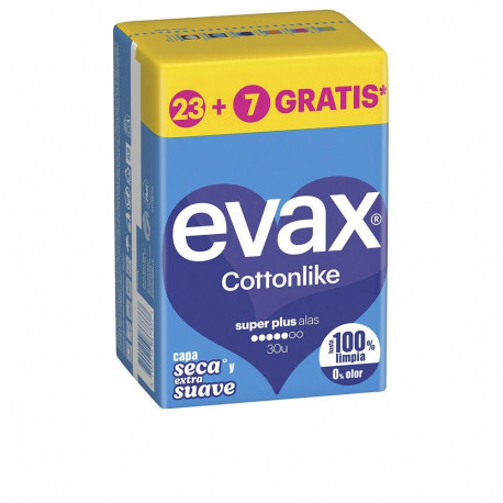 Evax higieenisidemed Cottonlike super plus tiibadega 30tk