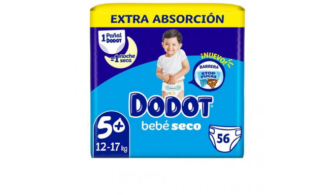 DODOT ETAPAS EXTRA talla 5 pañales 12-17 kg  56 u
