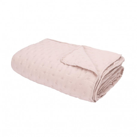 BEDSPREAD SOLID WASHED BEIGE 220X220 CM