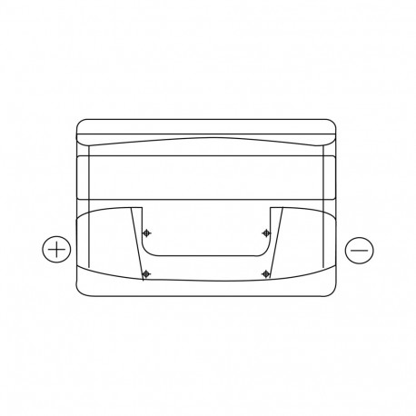 Exide Excell 74Ah 680A 278x175x190+-