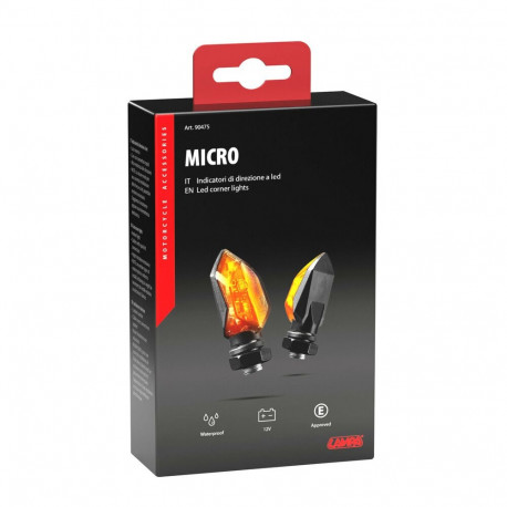 Suunatuled Micro led, 2tk, 12V, oranz