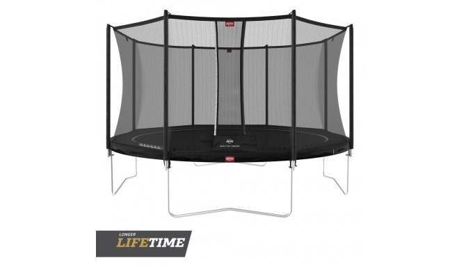 Berg Favorit batuut Ø380cm+ Comfort võrk+must kate