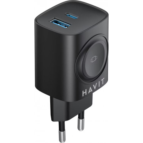 Havit laadija USB/USB-C UC132 22W