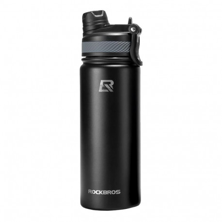 Rockbros 35210029001 thermal bottle for bicycle drinks 550 ml - black