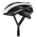 Rockbros 10110004001 bicycle helmet, size L - white and black Rockbros 10110004001 bicycle helmet, size L - white and black