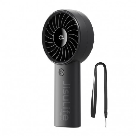 Jisulife Handheld Fan Life4 3600mAh Portable USB Fan - Black