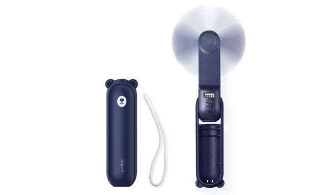 Jisulife Handheld Fan Life8 Mini Portable USB Fan with Power Bank Function 2000mAh and Flashlight - 