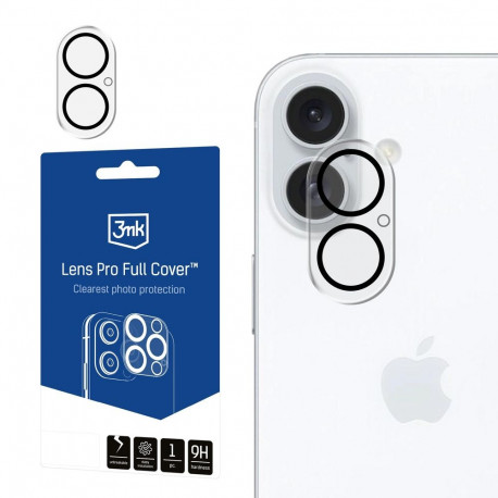 Camera cover 3mk Lens Pro Full Cover for Apple iPhone 17
