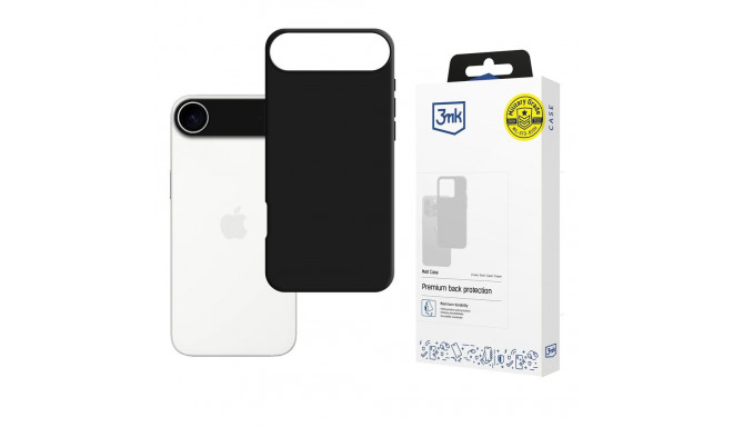 3mk Matt Case for Apple iPhone 17 Air - Black