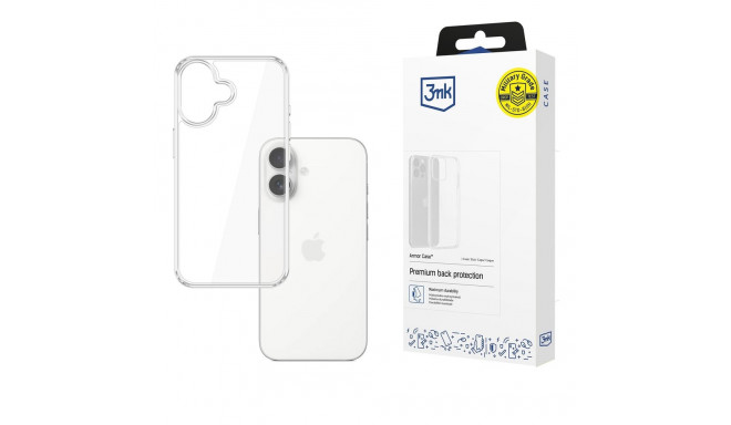 3mk Armor Case for Apple iPhone 17 - transparent