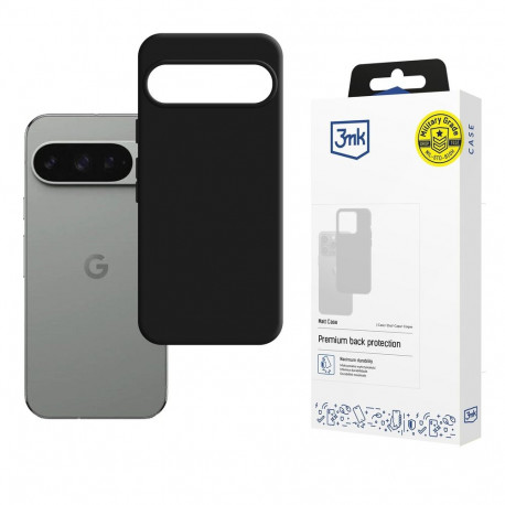 3mk Matt Case for Google Pixel 10 / Google Pixel 10 Pro - Matte Black