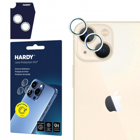 3mk HARDY Lens Protection Pro Glass for Apple iPhone 15 / 15 Plus - Yellow