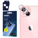 3mk HARDY Lens Protection Pro Glass for Apple iPhone 15 / 15 Plus - Pink