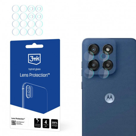 3mk Lens Protection Hybrid Glass for Motorola Edge 60 Stylus Camera Lens