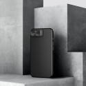 Etui Nillkin CarboProp Magnetic z osłoną na aparat i podstawką na iPhone 16e - czarne