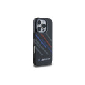BMW Motosport IML Random Stripes iPhone 16 Pro Max Case - Black