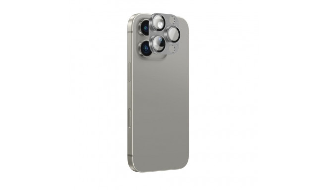 AmazingThing Aviation-Grade Alloy Tempered Glass Lens for iPhone 16 Pro / 16 Pro Max Camera Lens - G