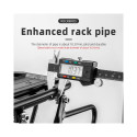 Rockbros 33210004001 bicycle rack with shelf - black