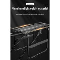 Rockbros 33210004001 bicycle rack with shelf - black