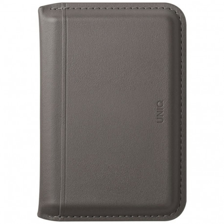 Uniq Lyden DS RFID Magnetic Wallet with Phone Stand - Gray