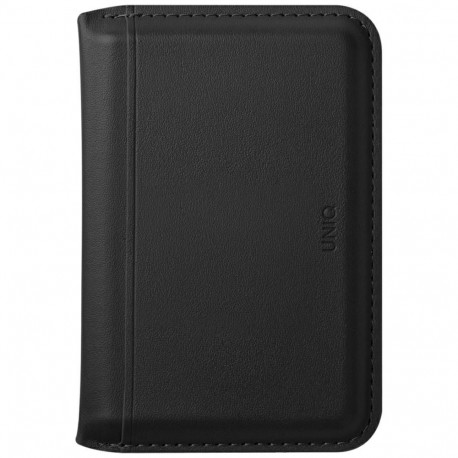 Uniq Lyden DS RFID Magnetic Wallet with Phone Stand - Black