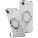 Uniq Swivix 360 Rotating Kickstand Case for iPhone 16e - Clear