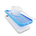 Puro Cover in TPU "GRADIENT" with Magsafe and gradient effect for iPhone 16E, blue