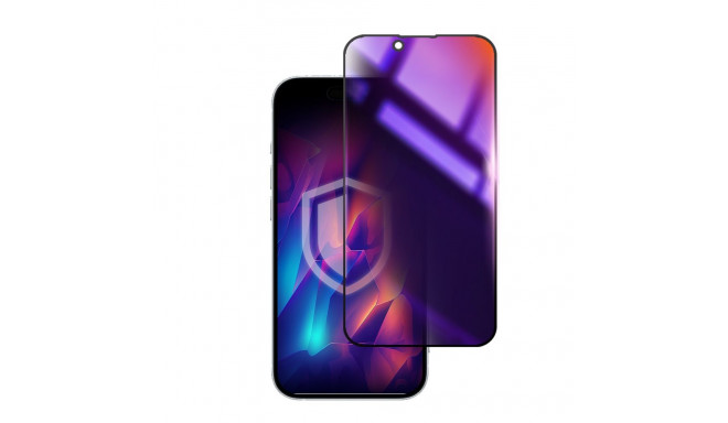 3mk Rainbow Privacy Tempered Glass for Apple iPhone 16e