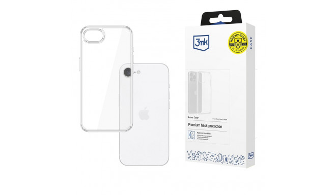 3mk Armor Case for Apple iPhone 16e - transparent