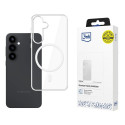 3mk case MagCase Samsung Galaxy S25, transparent