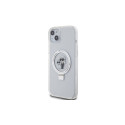 Karl Lagerfeld KLHMP15MHMRSKCH iPhone 15 Plus / 14 Plus 6.7" white/white hardcase Ring Stand Ka