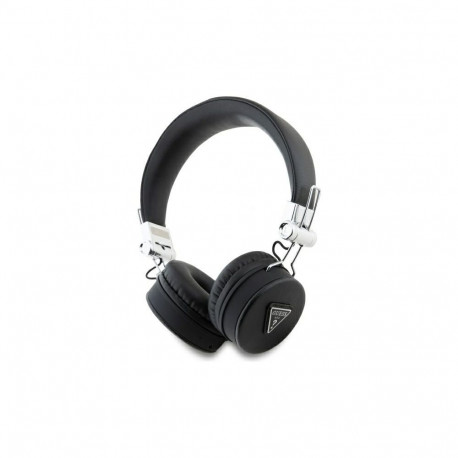 Guess Bluetooth ENC GUBH70PGTSPSK on-ear headphones black/black Grained Classic Round Shape
