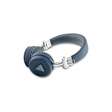 Guess Bluetooth ENC GUBH70PGTSPSB on-ear headphones blue/blue Grained Classic Round Shape