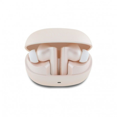 Guess Bluetooth Headphones GUTWST88MCTGP TWS + Docking Station Pink Capsule Printed Logo