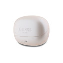 Guess Bluetooth Headphones GUTWST88MCTGP TWS + Docking Station Pink Capsule Printed Logo