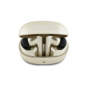 Guess Bluetooth headphones GUTWST88MCTGD TWS + docking station gold/gold Capsule Printed Logo