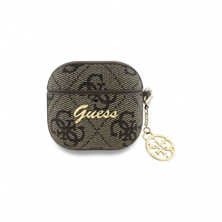 Guess GUA4G4GSMW AirPods 4 cover brown 4G Charm Collection